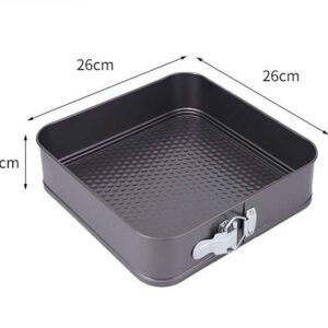 Square shaped cake pan