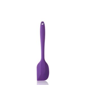 Purple silicone spatula