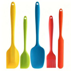 5 piece silicone spatula set
